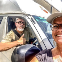 Der Roadtrip startet: Denham - Shark Bay, Australien, 14.10.2024