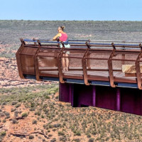 Der Roadtrip startet: Denham - Shark Bay, Australien, 14.10.2024