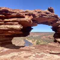 Der Roadtrip startet: Denham - Shark Bay, Australien, 14.10.2024