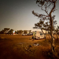 Der Roadtrip startet: Denham - Shark Bay, Australien, 14.10.2024