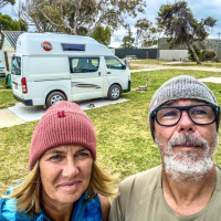 Der Roadtrip startet: Denham - Shark Bay, Australien, 14.10.2024