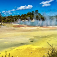 Vulkane, Art Deco, heiße Quellen - Merry Christmas: Rotorua, Neuseeland, 28.12.2024