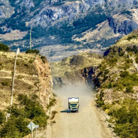 Natur die Glücklich macht und Straßen zum verzweifeln: Puerto Tranquilo, Chile, 13.02.2025