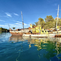 Natur die Glücklich macht und Straßen zum verzweifeln: Puerto Tranquilo, Chile, 13.02.2025