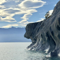 Natur die Glücklich macht und Straßen zum verzweifeln: Puerto Tranquilo, Chile, 13.02.2025