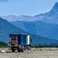 Vulkanbesteigung, anschließend Inselbesuch: Ancud - Isla Grande de Chiloé, Chile, 23.02.2025