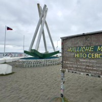Vulkanbesteigung, anschließend Inselbesuch: Ancud - Isla Grande de Chiloé, Chile, 23.02.2025