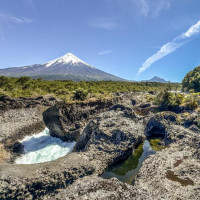Puerto Montt, Vulkan Osorno & der Abschied von Chile: Puerto Octay - Las Cascdas, Chile, 04.03.2025